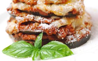 Melanzane alla parmigiana non fritte