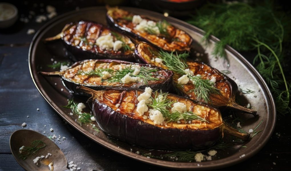Melanzane grigliate al forno
