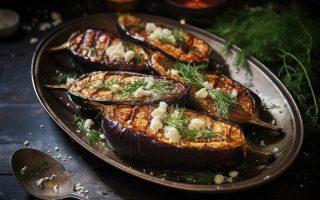 Melanzane grigliate al forno