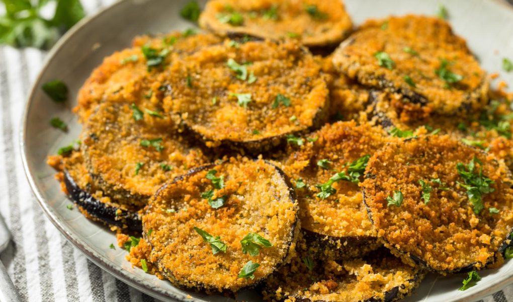 Melanzane impanate