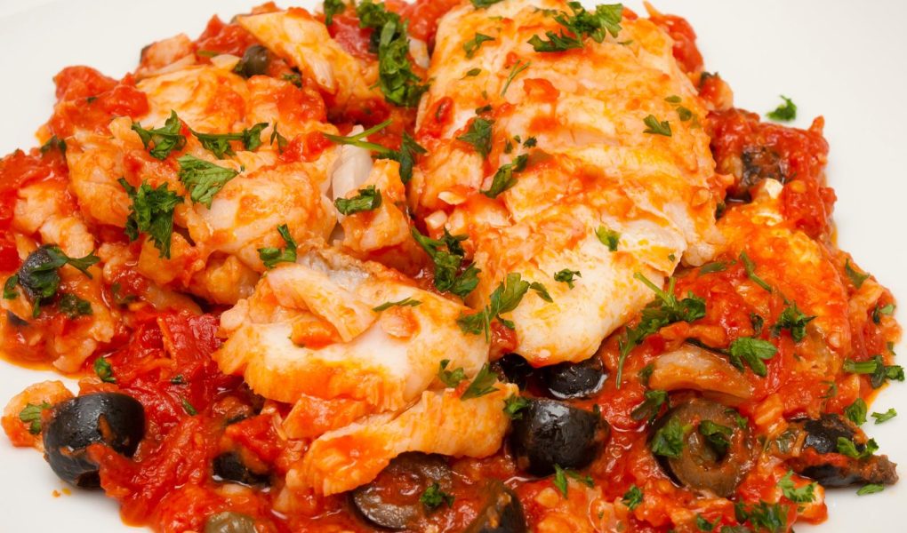 Merluzzo alla livornese