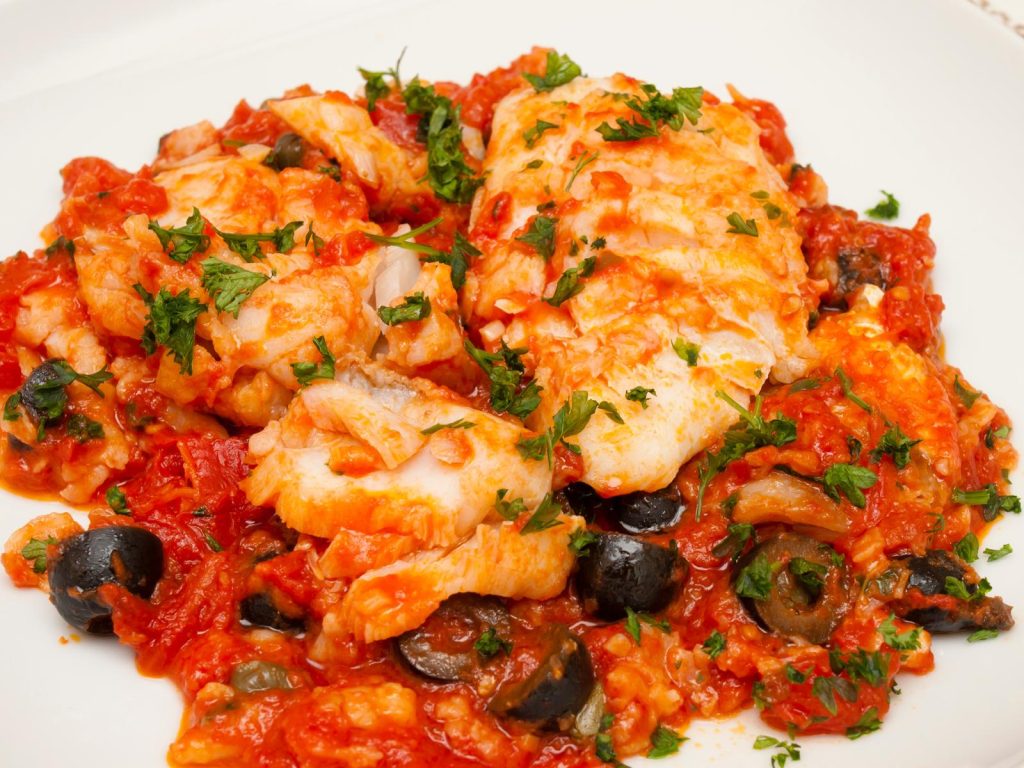 Merluzzo alla livornese