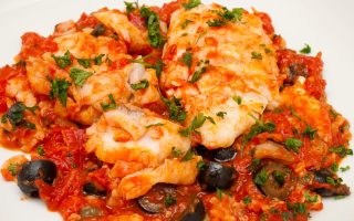 Merluzzo alla livornese