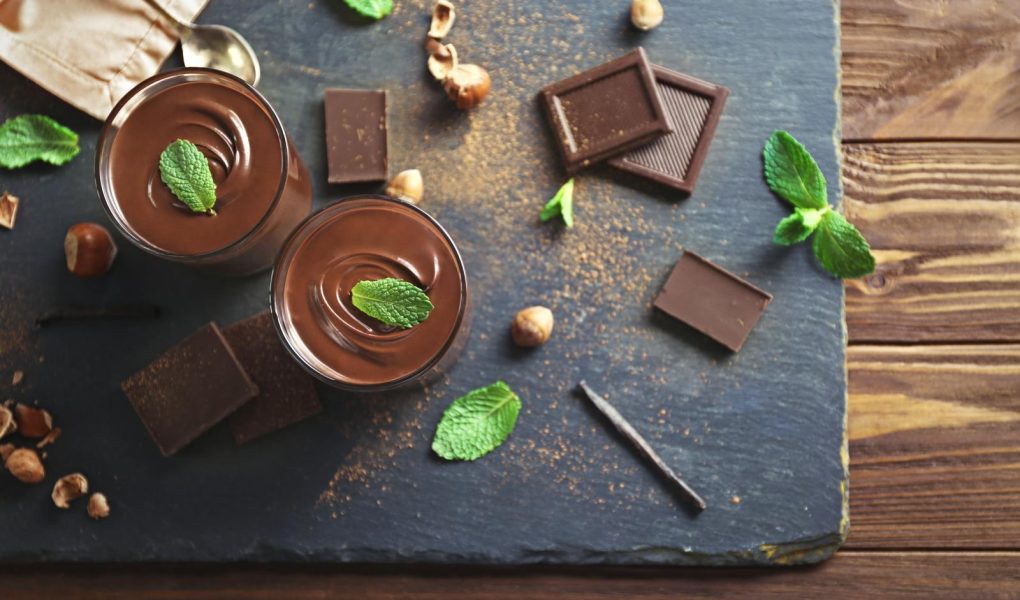 Mousse ai tre cioccolati