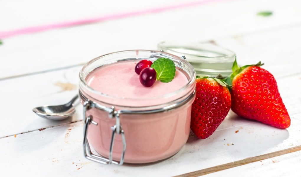Mousse di fragole