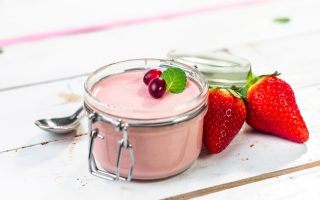 Mousse di fragole