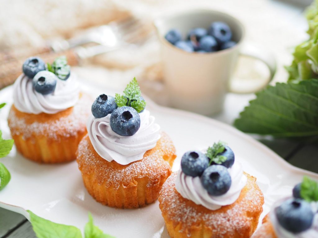 Muffin ai mirtilli