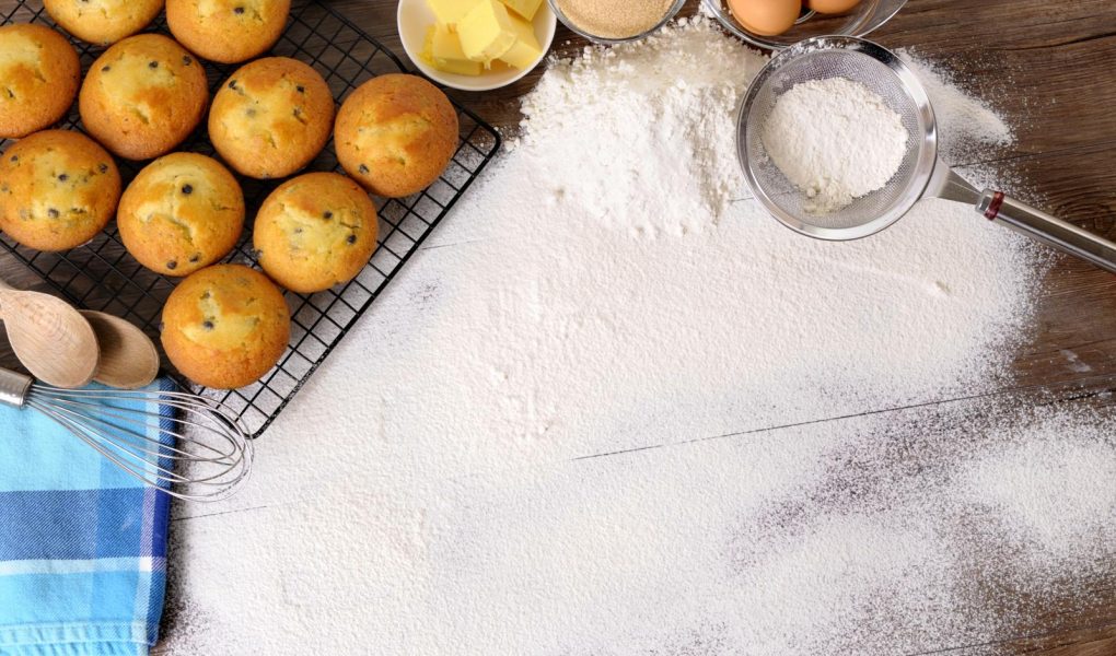 Muffin con marmellata