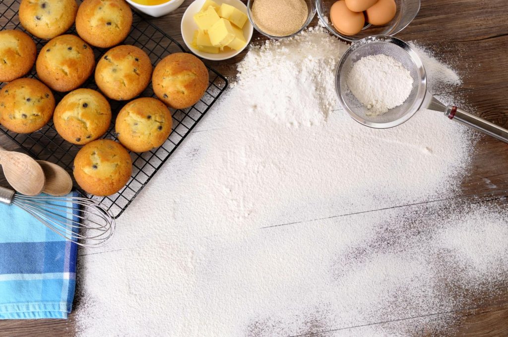 Muffin con marmellata