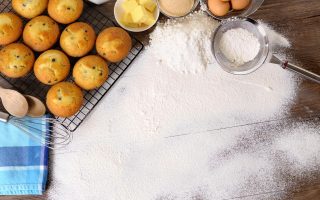 Muffin con marmellata