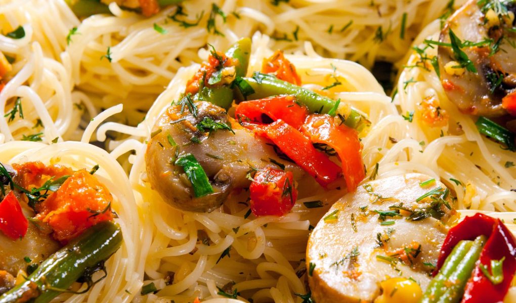 Nidi di tagliatelle al forno