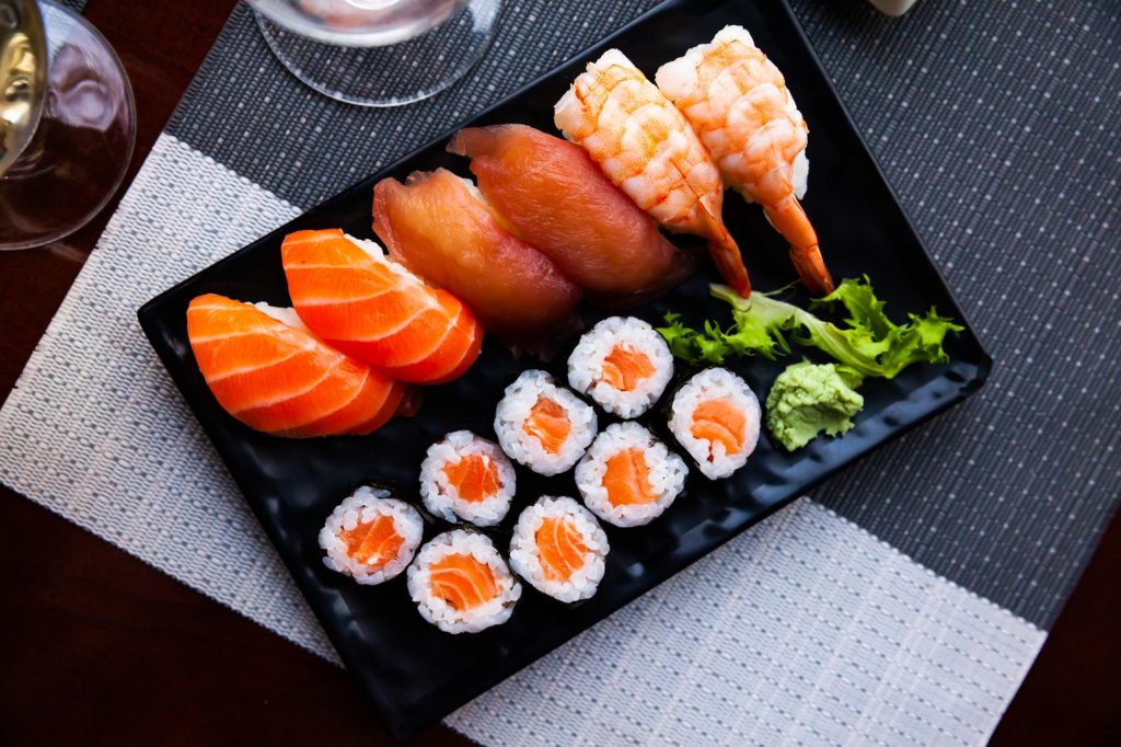 Nigiri salmone