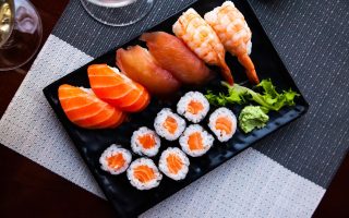 Nigiri salmone