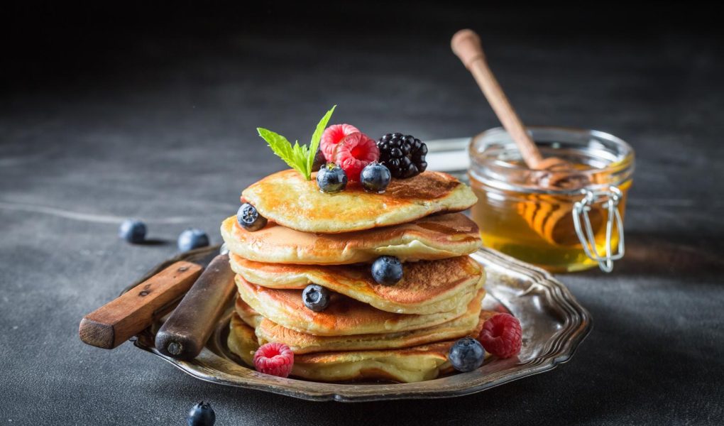 Pancake con albumi