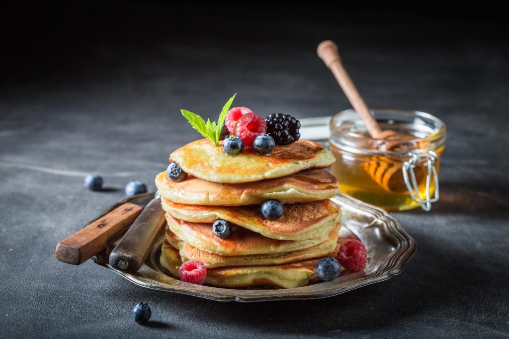 Pancake con albumi