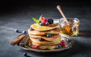 Pancake con albumi