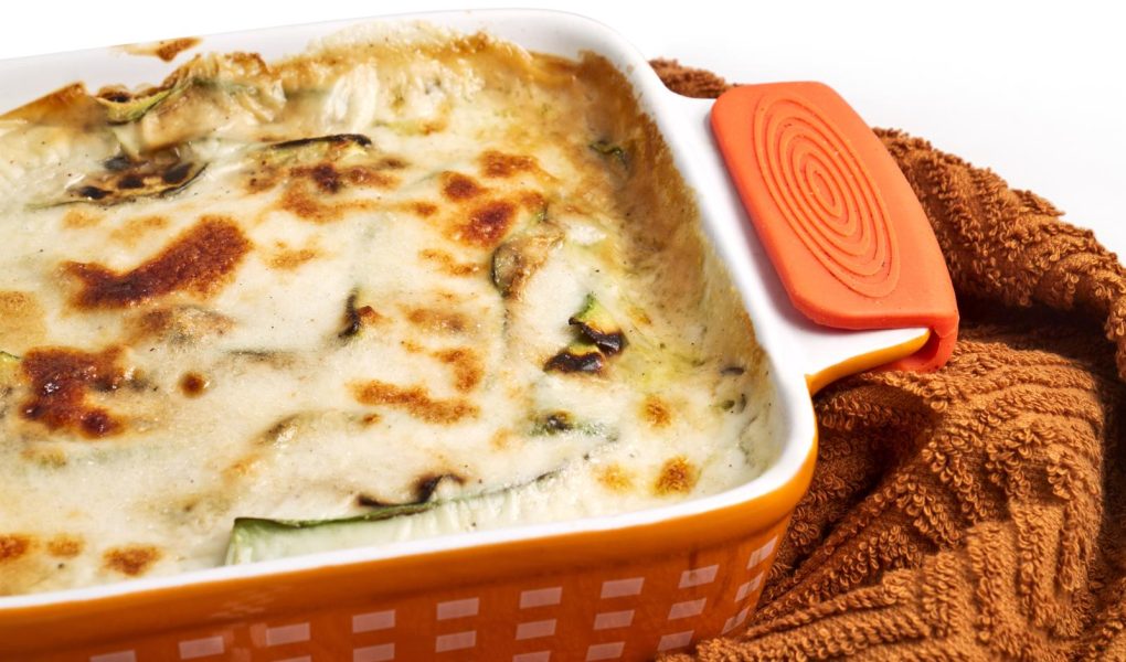 Parmigiana di zucchine bianca