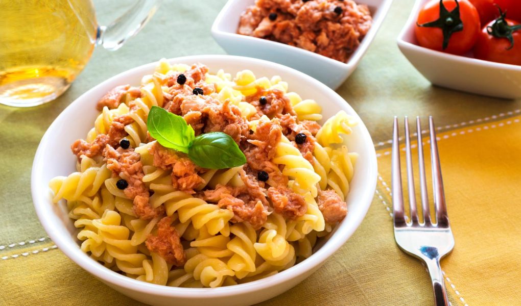 Pasta al tonno in bianco