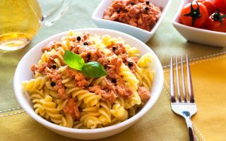 Pasta al tonno in bianco