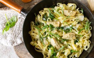 Pasta con i carciofi