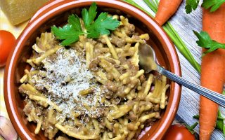 Pasta con lenticchie