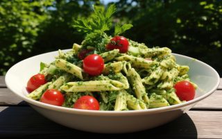 Pasta fredda al pesto