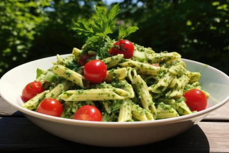 Pasta fredda al pesto