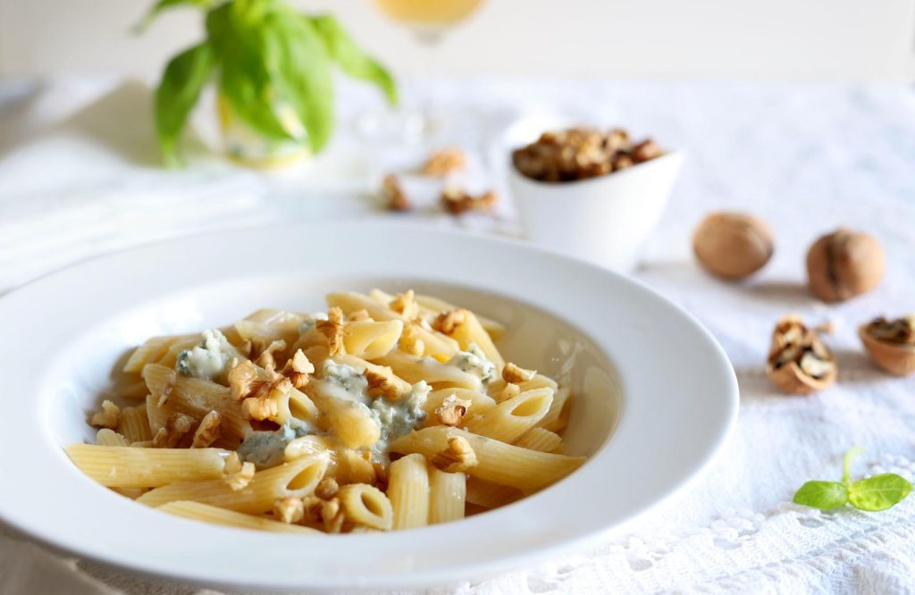 Pasta gorgonzola e noci