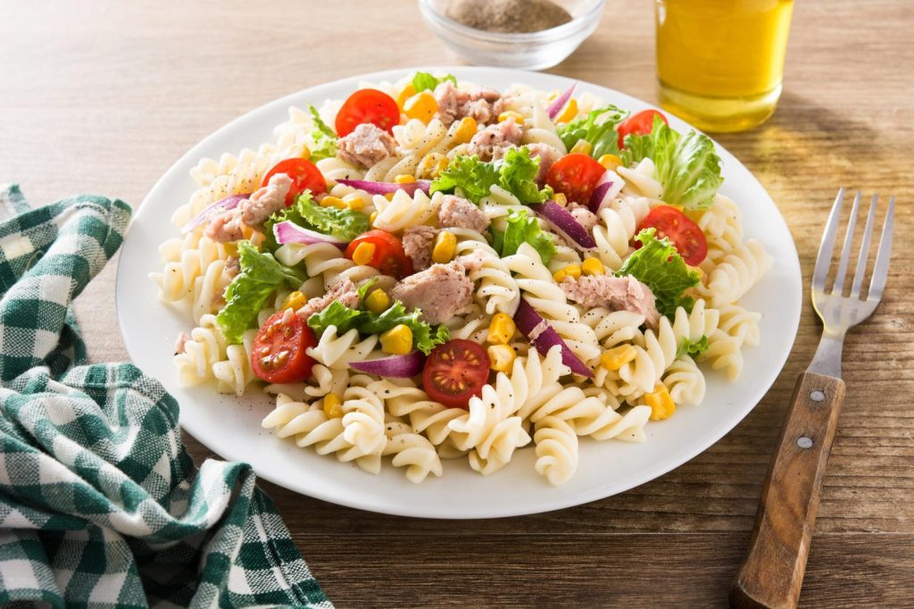 Pasta tonno e zucchine
