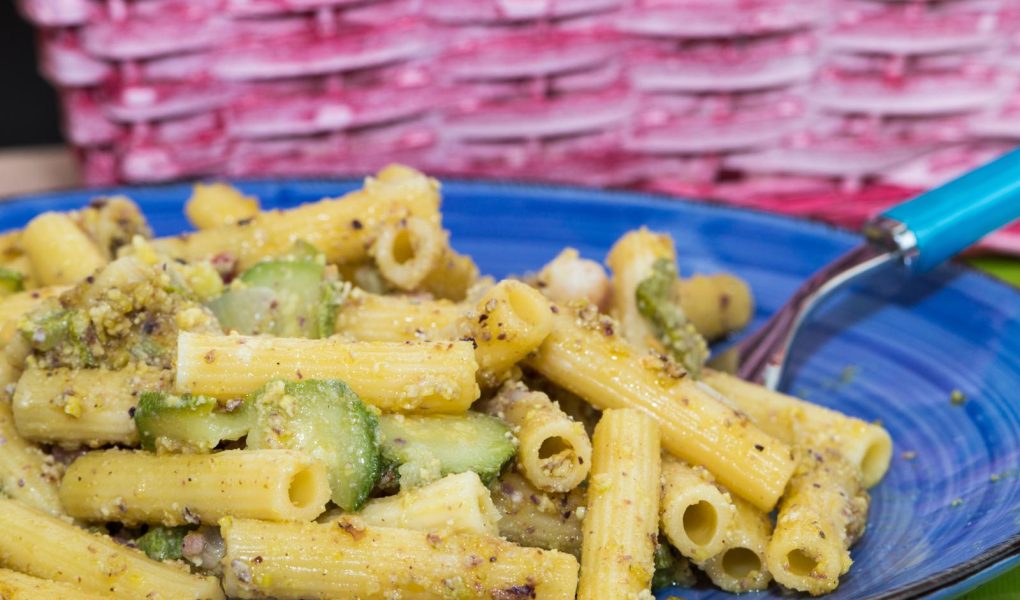 Pasta zucchine e pancetta