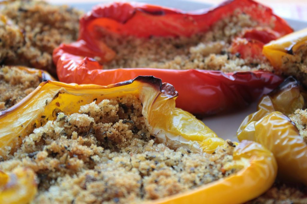 Peperoni gratinati