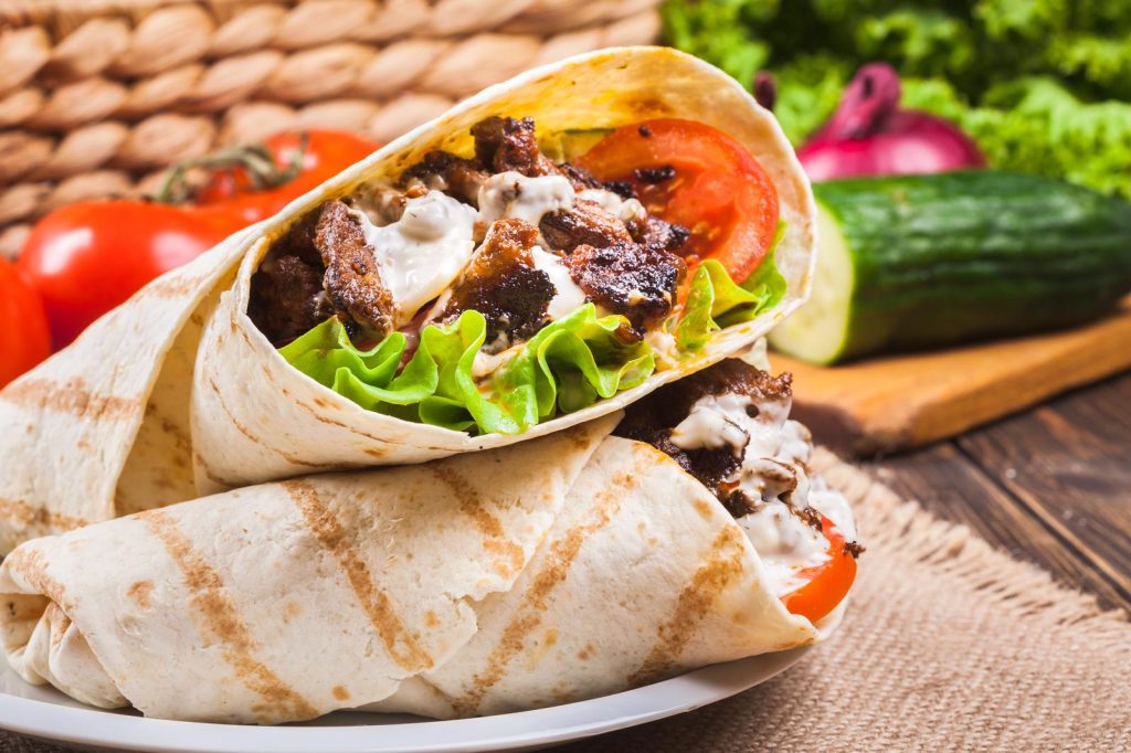 Piadina kebab