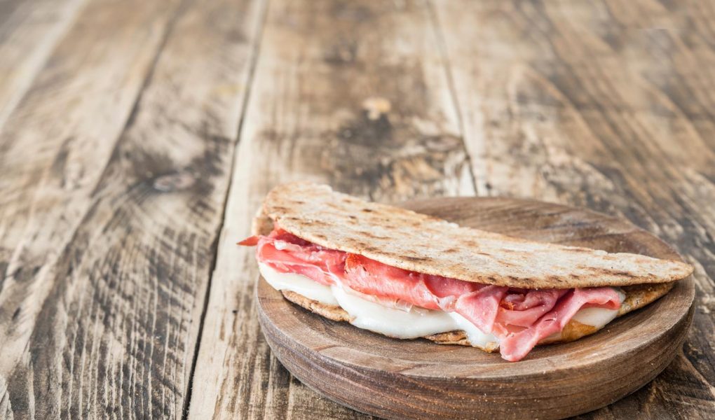 Piadina senza strutto