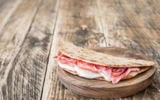 Piadina senza strutto