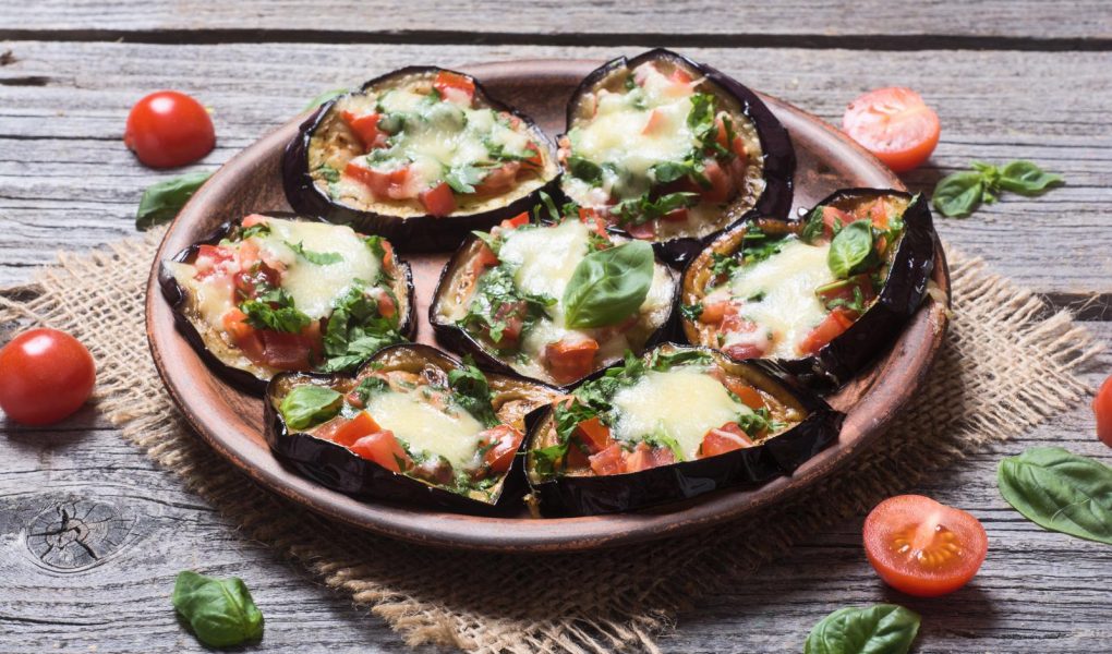 Pizzette di melanzane