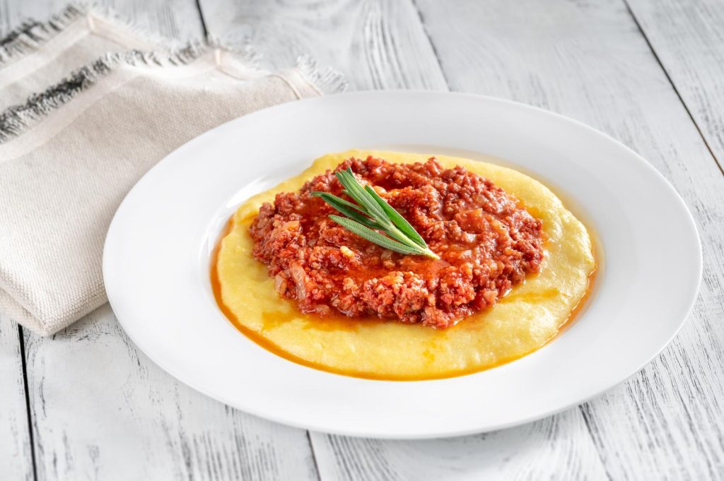Polenta in pentola a pressione