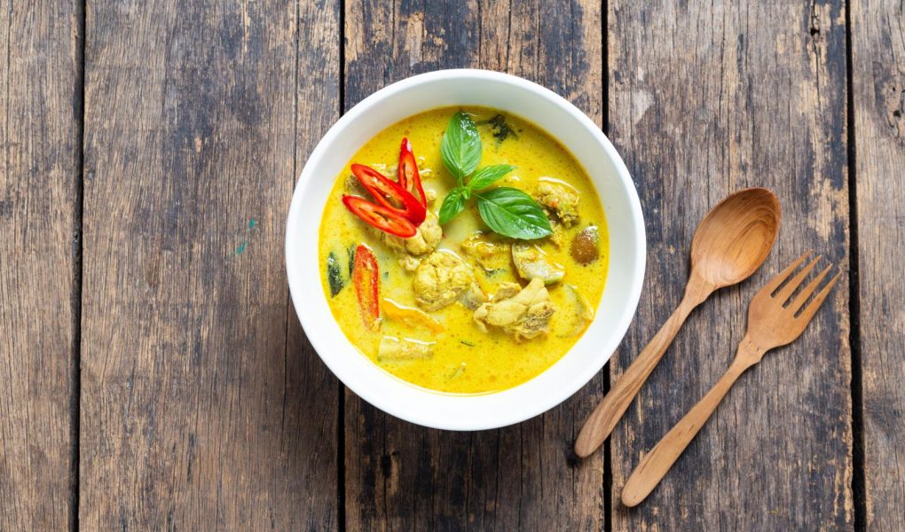 Pollo al curry light