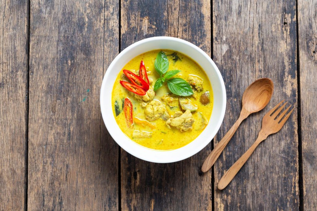 Pollo al curry light