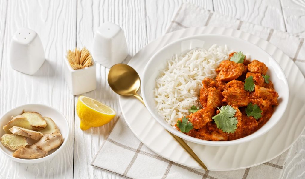 Pollo al curry veloce