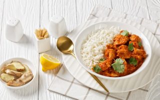 Pollo al curry veloce