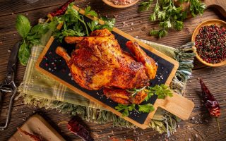 Pollo allo spiedo