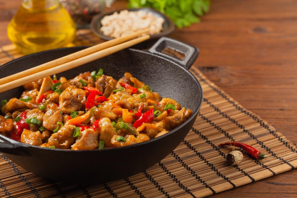 Pollo in agrodolce