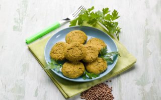 Polpette di lenticchie al forno