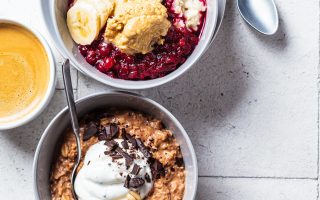 Porridge proteico