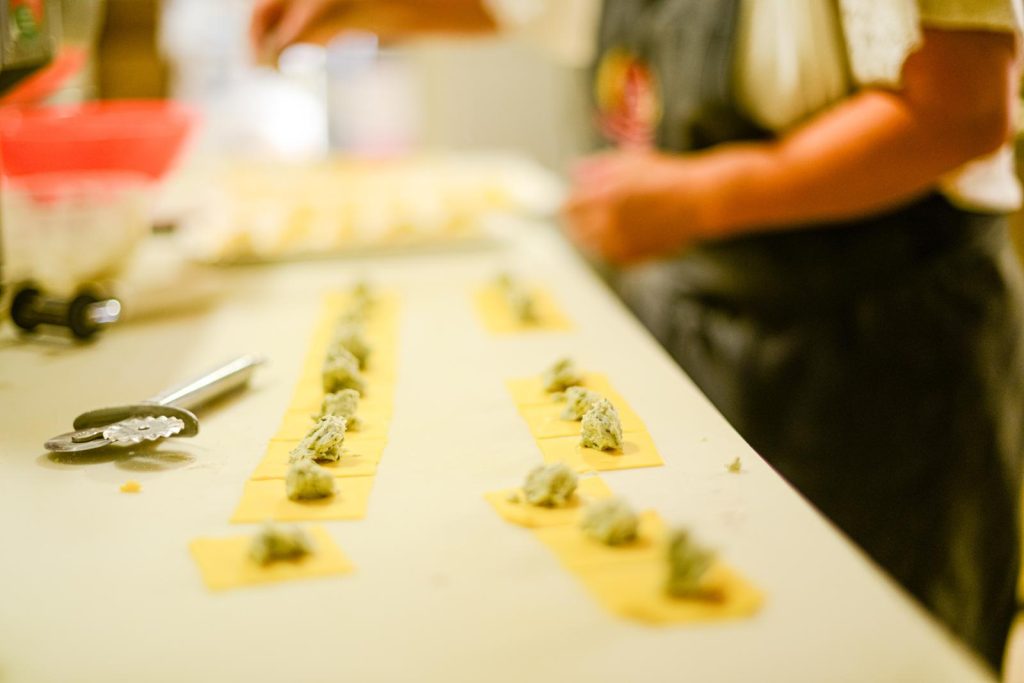 Ravioli burro e salvia