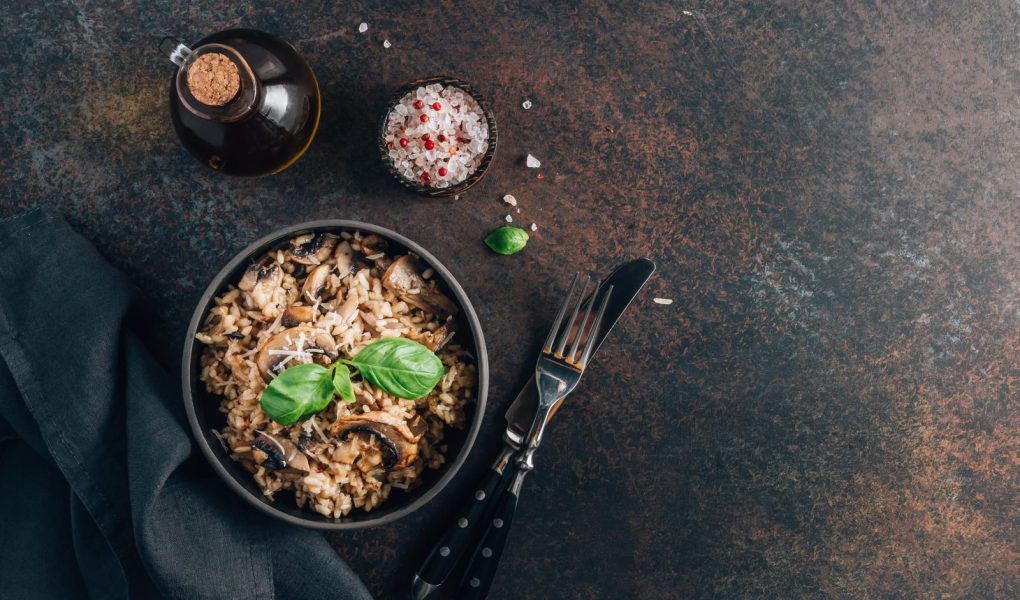 Risotto ai funghi secchi