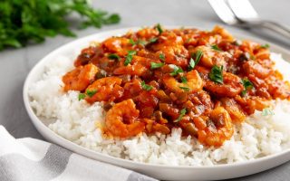 Risotto alla crema di scampi