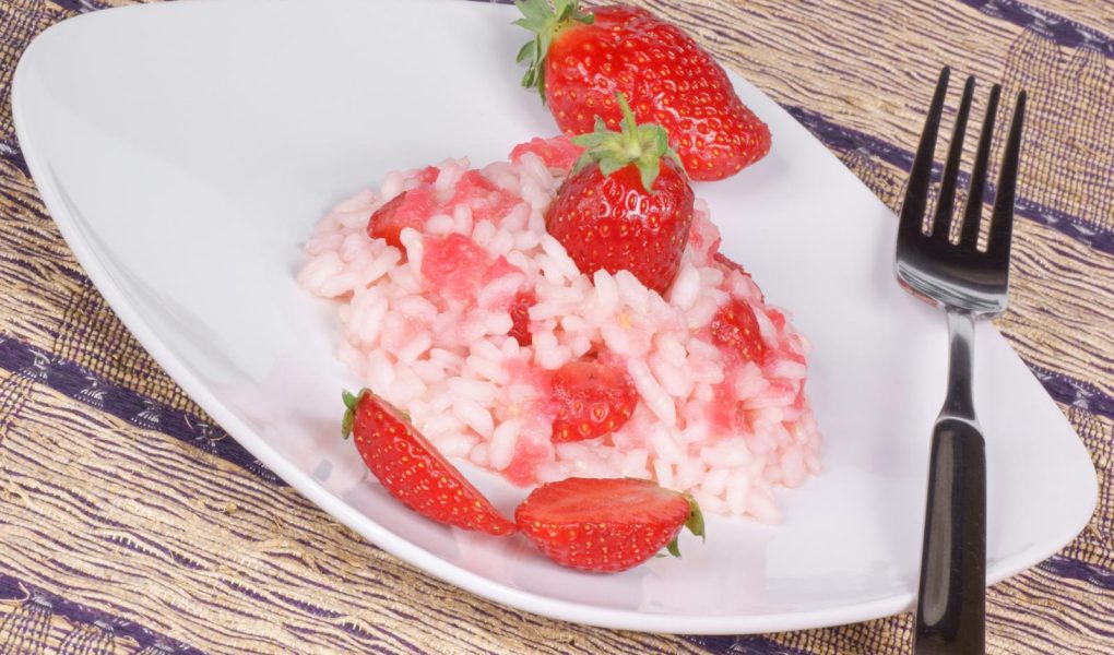 Risotto alle fragole