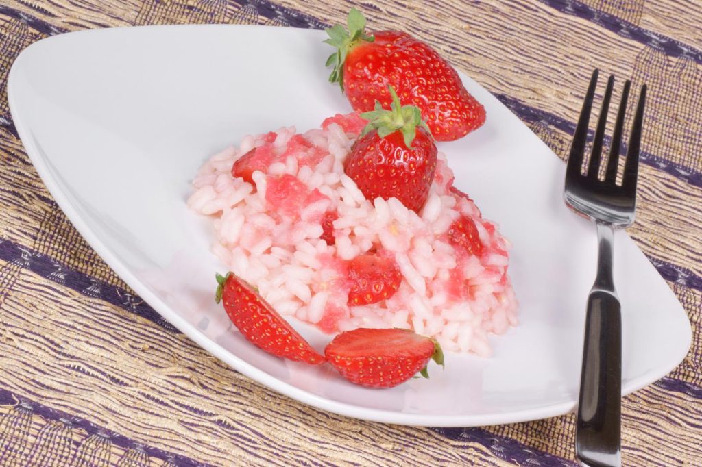 Risotto alle fragole