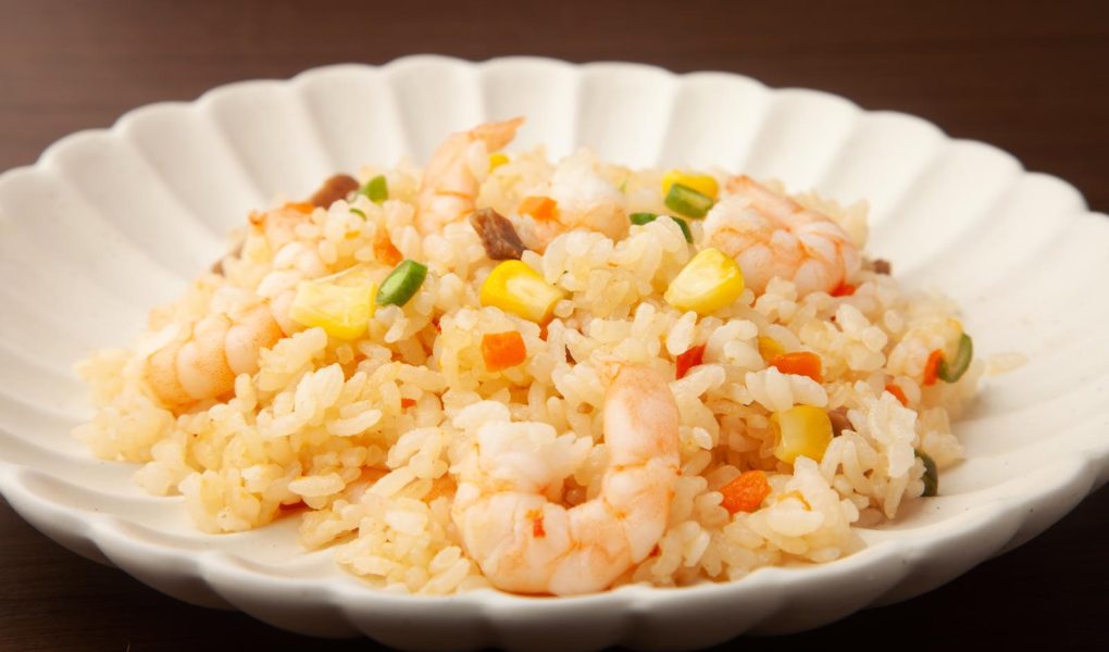 Risotto con gamberetti